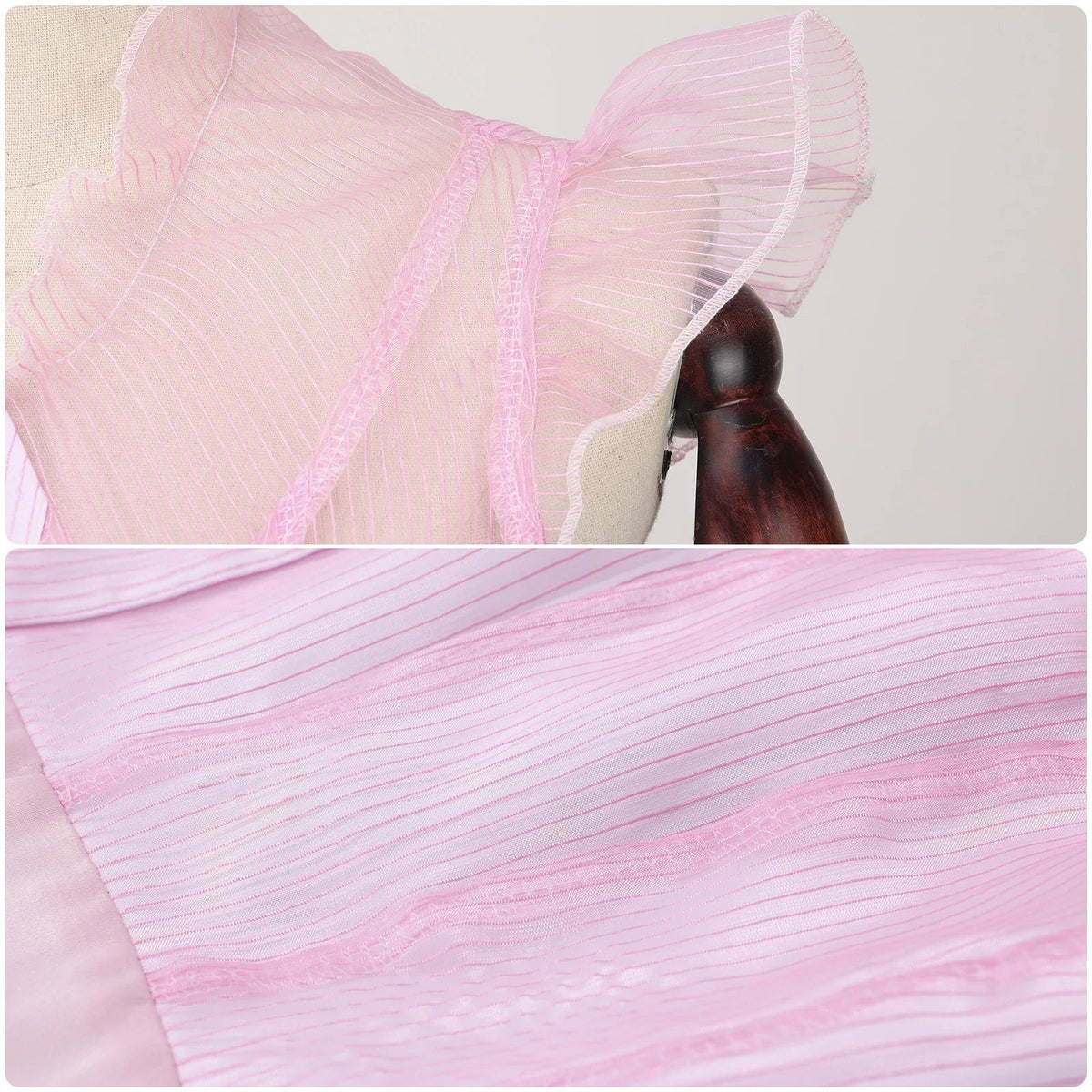 Glinda Witch Pink Cosplay Dress Halloween Party 2025 - Tophatter Daily Deals