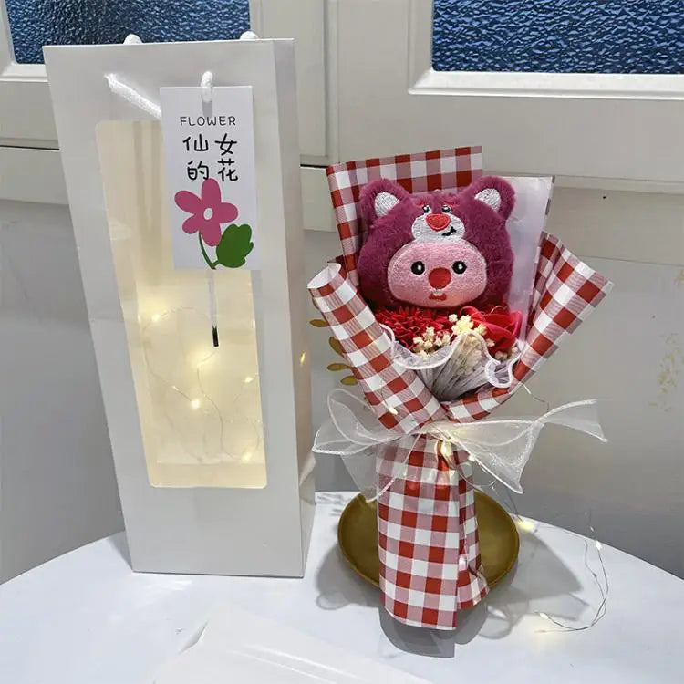 Sanrio Plush Bouquet Hello Kitty Kuromi Cinnamoroll My Melody Flowers - Tophatter Daily Deals