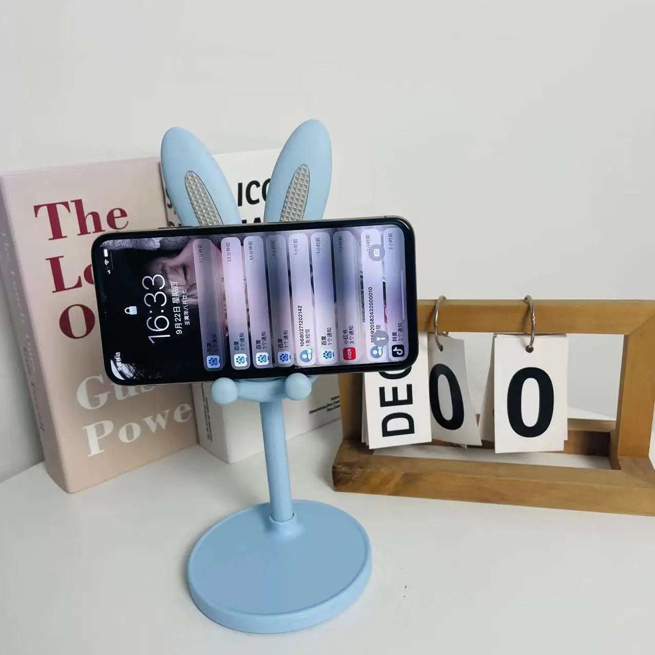 Bunny Rabbit Ears Phone Stand Telescopic Animals - Tophatter Daily Deals