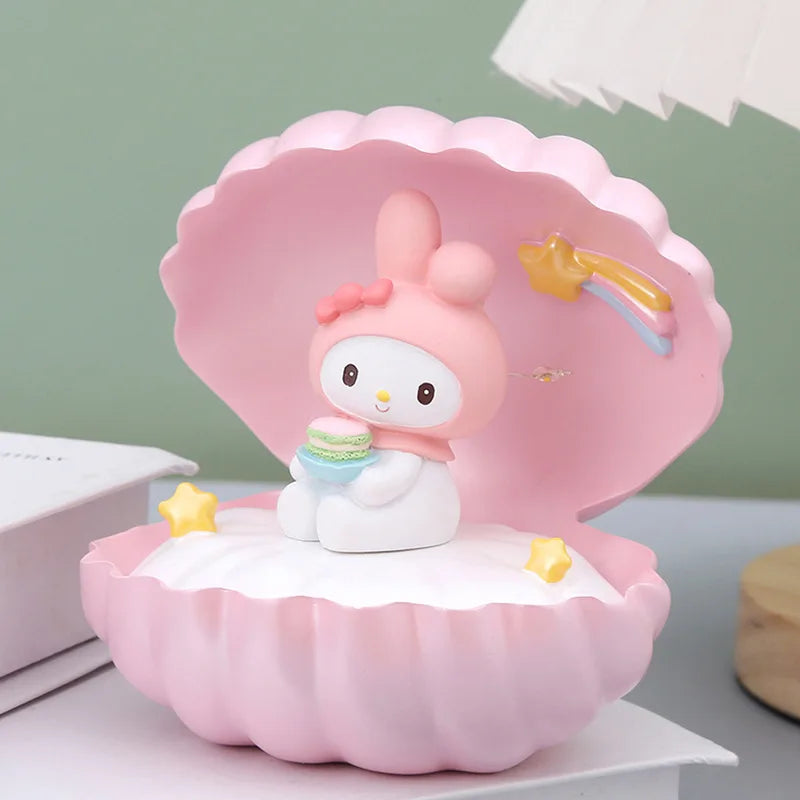 Sanrio Kuromi Cinnamoroll My Melody LED Shell Night Light Lamp My Melody Anime - Tophatter Daily Deals