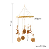 Wooden Rabbit Crib Mobile Newborn Sensory Toys Soft bed bell 18 - Tophatter Daily Deals