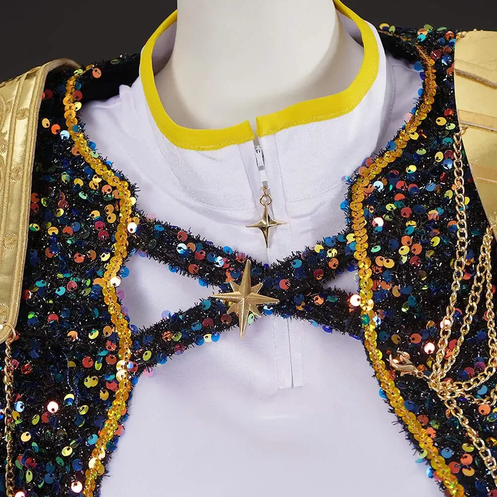 Lightweight Girls Cosplay Costume - Sequin Jacket, Polyester - Tophatter Daily Deals