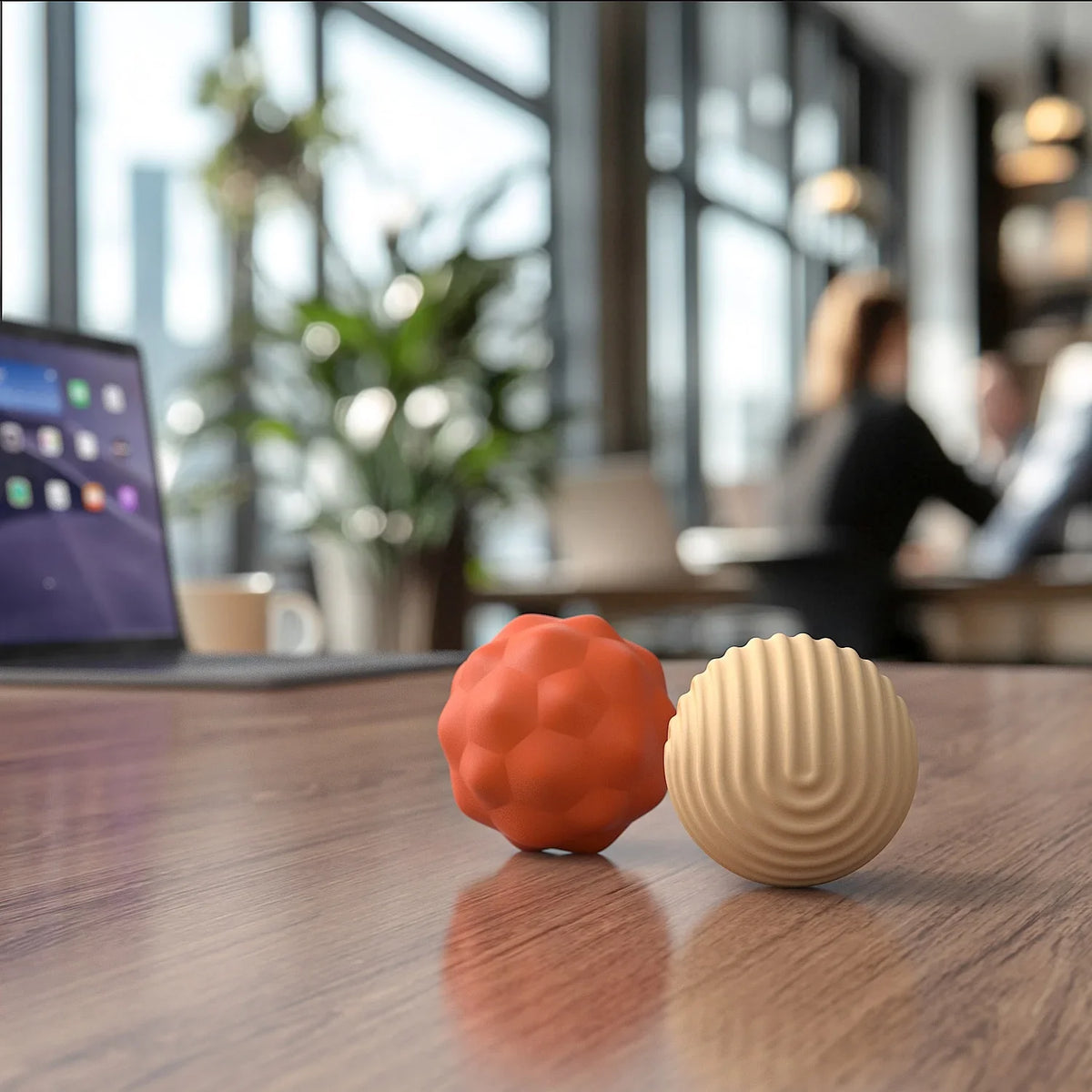 Magnetic Ball Fidget Toy Silicone Sensory Stress Relief - Tophatter Daily Deals