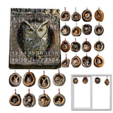 Advent Calendar Cat Countdown Hanging Tree Ornaments - Tophatter Daily Deals