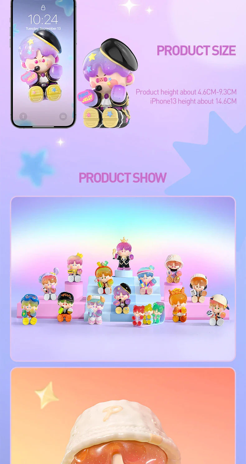 Genuine Pop Mart Pino Jelly Star Project Series Figures Blind Box Action Figure Outer Space - Tophatter Daily Deals