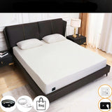 Earthing Fitted Sheet Grounding Silver Fiber Mattress - Tophatter Daily Deals