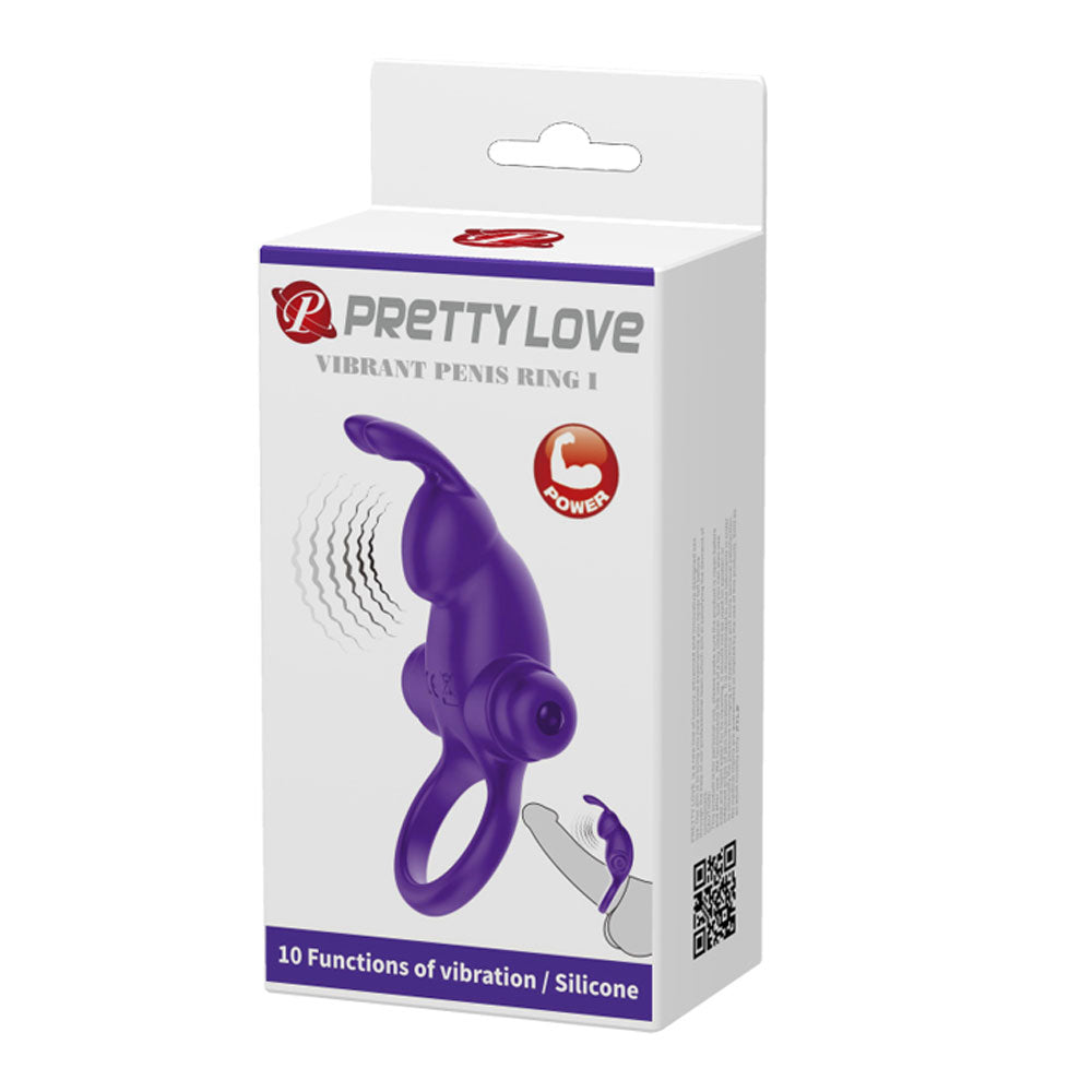 Pretty Love Vibrant Penis Ring 1 – Waterproof Vibrating Silicone Penis Ring > Cock Ring > Vibrating - Tophatter Daily Deals