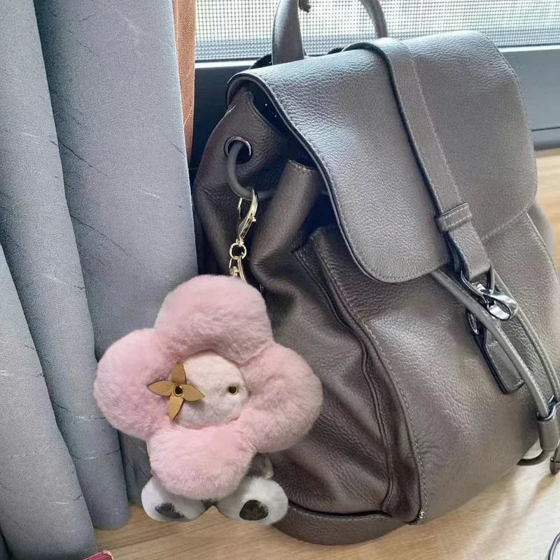 Sunflower Plush Keychain Bag Charm Pink Mini Cozy Gift - Tophatter Daily Deals