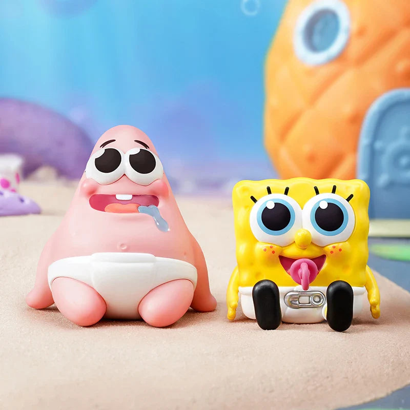 Genuine Pop Mart SpongeBob Best Friends Series Figures Blind Box Anime - Tophatter Daily Deals