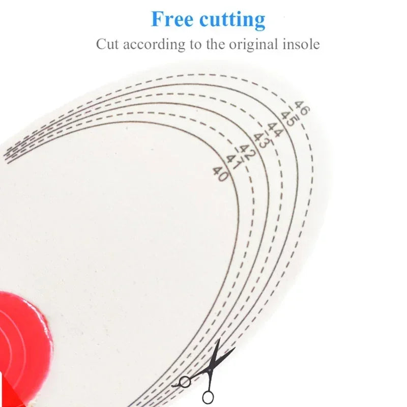 Orthopaedic Shock Absorbing Insoles With Arch Support Plantar Fascia Insole - Tophatter Daily Deals