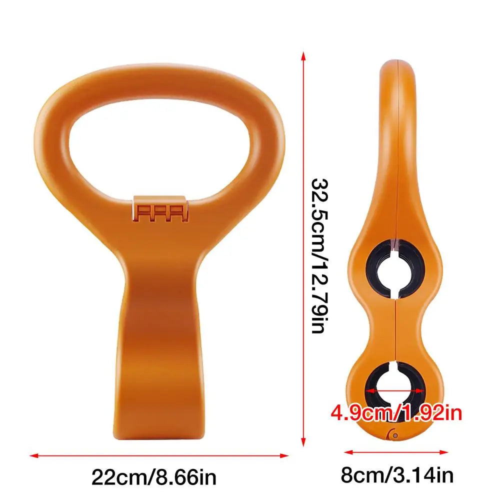 Kettlebell Travel Grip Trainer Compact Workout Gear - Tophatter Daily Deals
