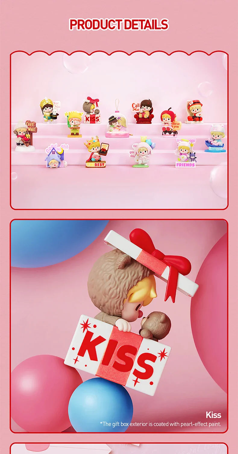 Genuine Pop Mart Sweet Bean The Language of Love Series Blind Box Figure Animals - Tophatter Daily Deals