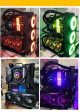 Open Frame Aluminum PC Case Rack EATX Water Cooling - Tophatter Daily Deals