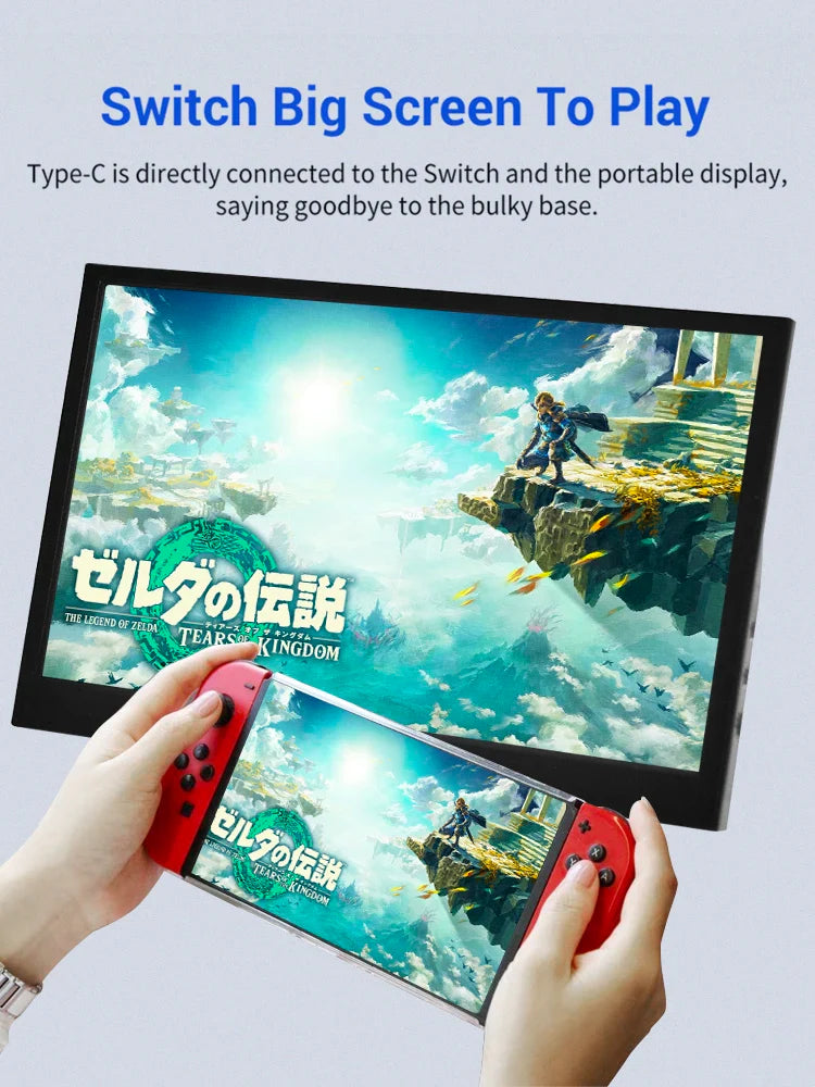 11.6 Inch Portable Monitor HDMI TFT Gaming Display - Tophatter Daily Deals