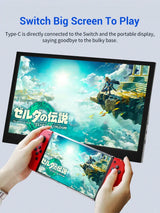 11.6 Inch Portable Monitor HDMI TFT Gaming Display - Tophatter Daily Deals