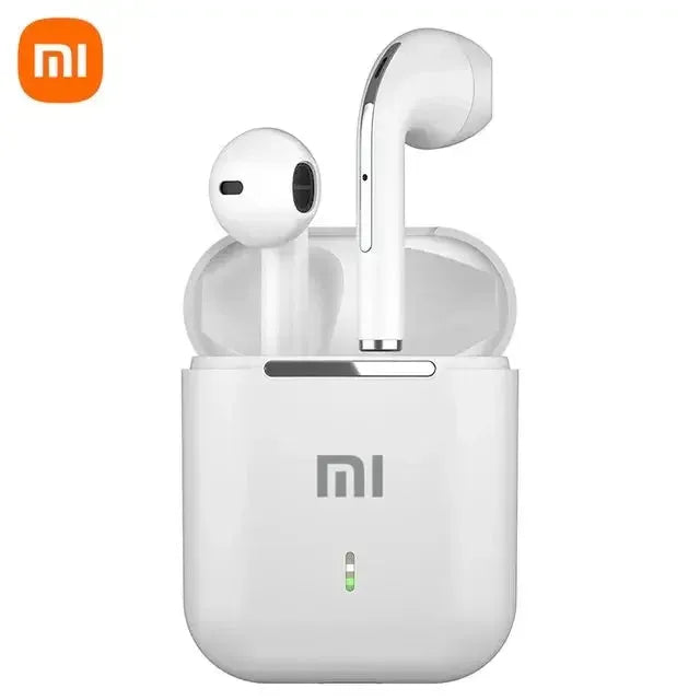 Xiaomi J18 Wireless Earphone HiFI In-ear Stereo with Microphone Bluetooth Touch Waterproof Noise-cancelling Various Headphones White In-Ear Headphones - Tophatter Daily Deals