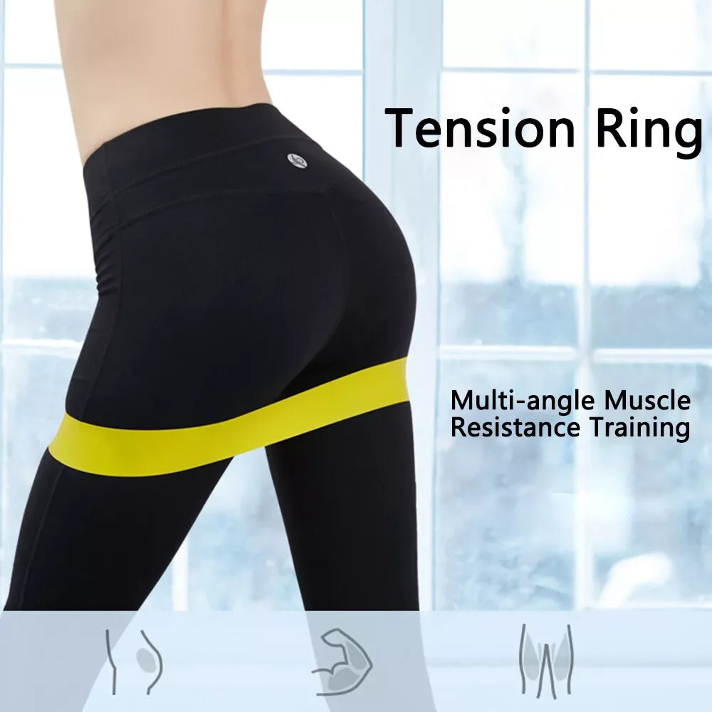 Resistance Bands Set TPE Workout Bands Home Fitness - Tophatter Daily Deals
