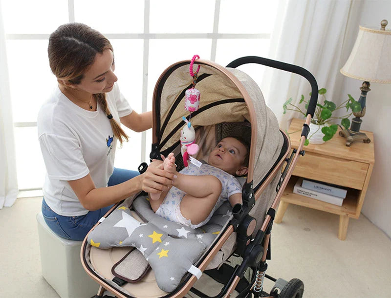 Baby Rattle Hanging Plush Toy Newborn Sensory Toys Gift - Tophatter Daily Deals