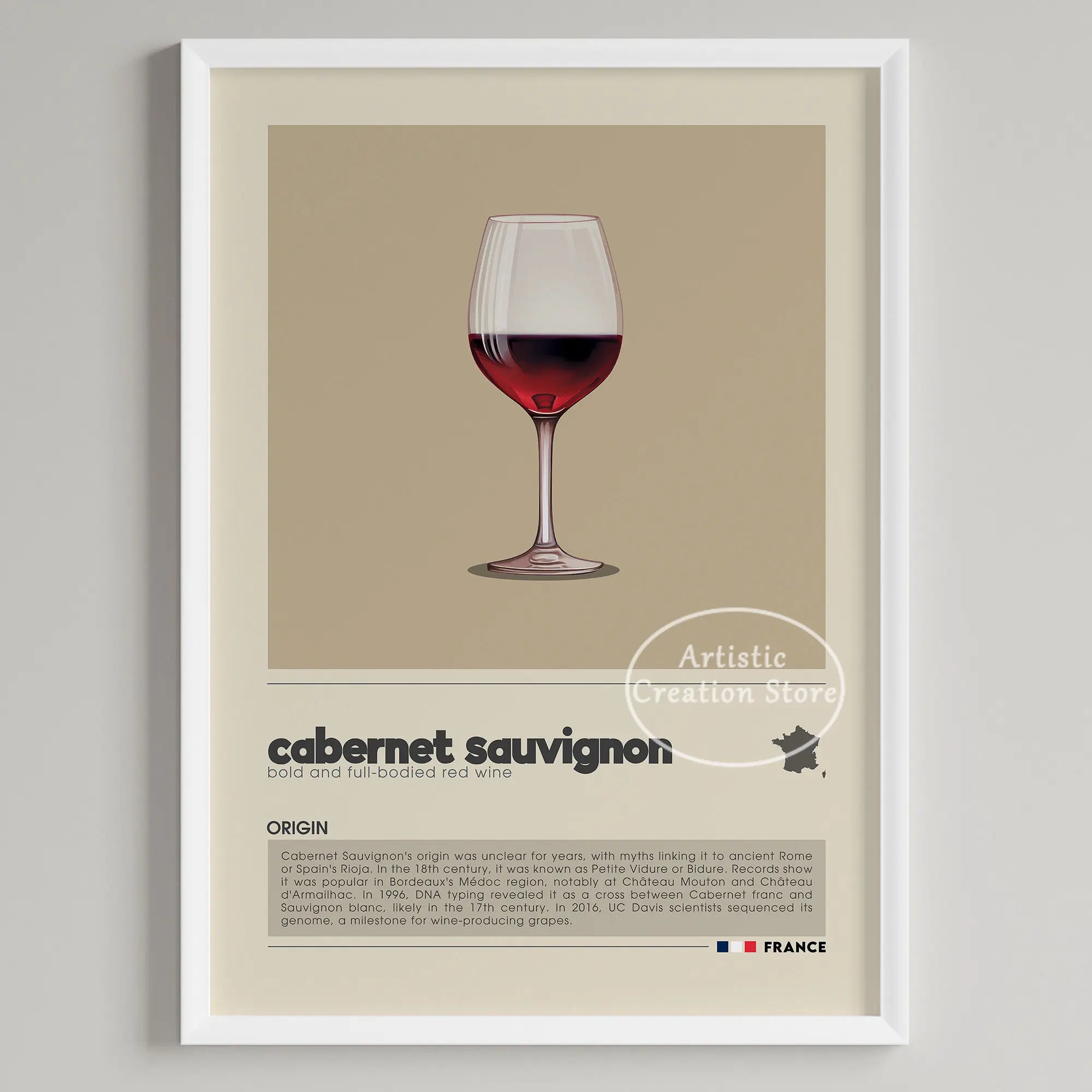 Coffee Wall Art Six Panel Minimalist Kitchen Cafe Decor 1 - Tophatter Daily Deals