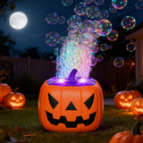 Pumpkin Bubble Machine Halloween 2025 With Lights Sound - Tophatter Daily Deals