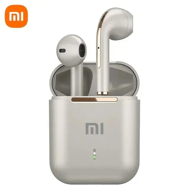 Xiaomi J18 Wireless Earphone HiFI In-ear Stereo with Microphone Bluetooth Touch Waterproof Noise-cancelling Various Headphones Gold In-Ear Headphones - Tophatter Daily Deals