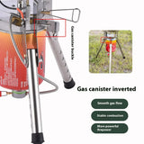 High Power Camping Burner 4360W Silver Camp Cooking - Tophatter Daily Deals