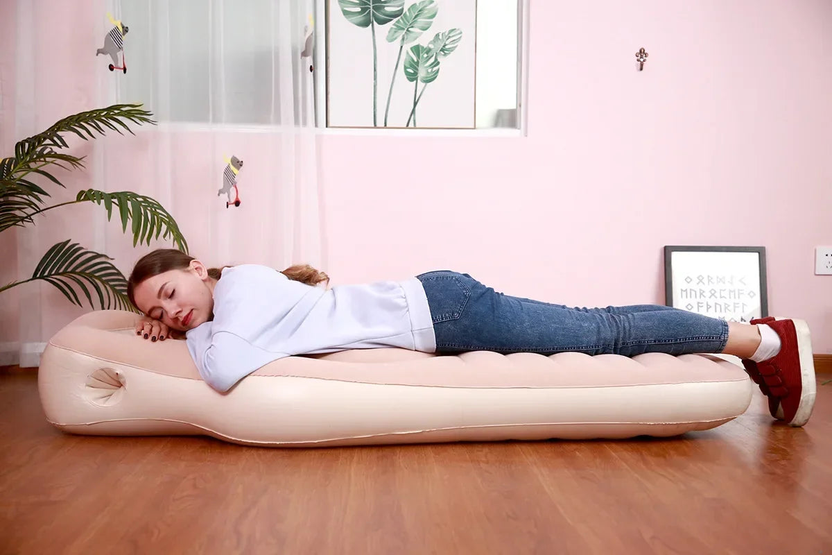 Inflatable Pregnancy Pillow Maternity Bed Support Sleeping - Tophatter Daily Deals