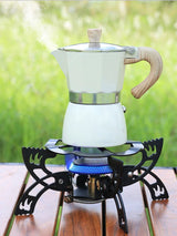 Folding 3800W UFO Camping Stove Black Camp Cooking - Tophatter Daily Deals