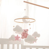Baby Crib Mobile Wooden Musical Newborn Sensory Toys - Tophatter Daily Deals