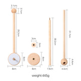 Baby Crib Mobile Wooden Nursery Newborn Sensory Toys - Tophatter Daily Deals