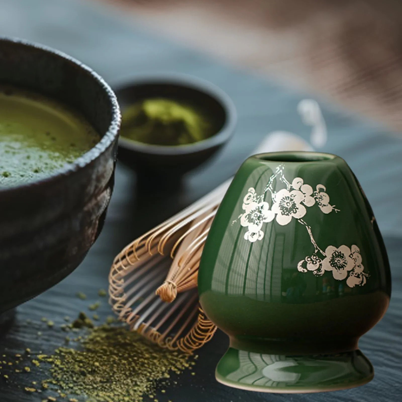 Matcha Whisk Holder Ceramic Chasen Stand Home Teaware - Tophatter Daily Deals