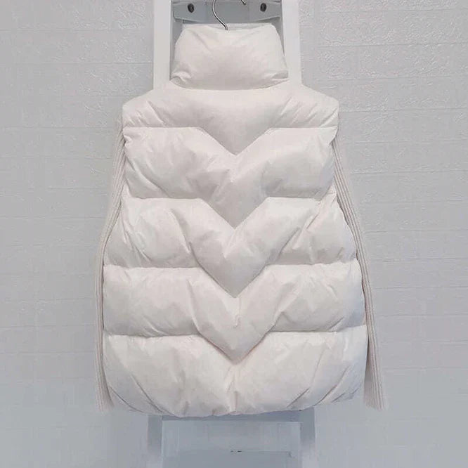Insulating Women Vest - Loose Puffer, Polyester, Winter - Tophatter Daily Deals