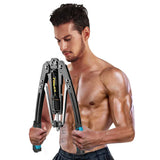 Adjustable Hydraulic Power Twister Blue Fitness - Tophatter Daily Deals