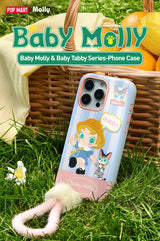 Genuine Pop Mart Baby Molly & Baby Tabby Series - Phone Case For iPhone 16 Pro / 16 Pro Max Animals - Tophatter Daily Deals