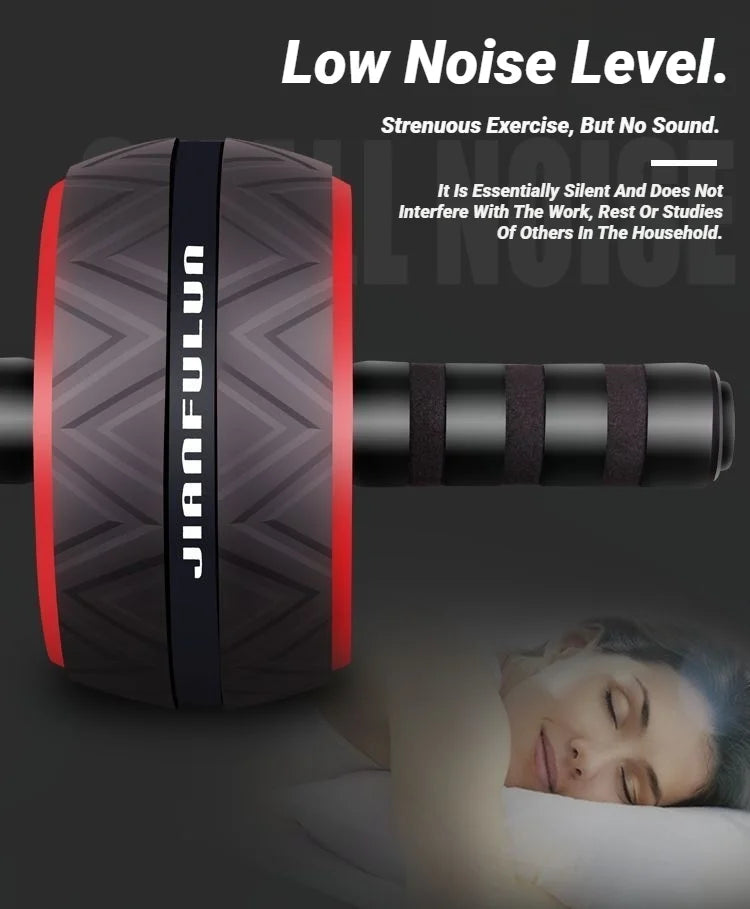 Ab Roller Wheel Core Trainer Non Slip Home Workout - Tophatter Daily Deals