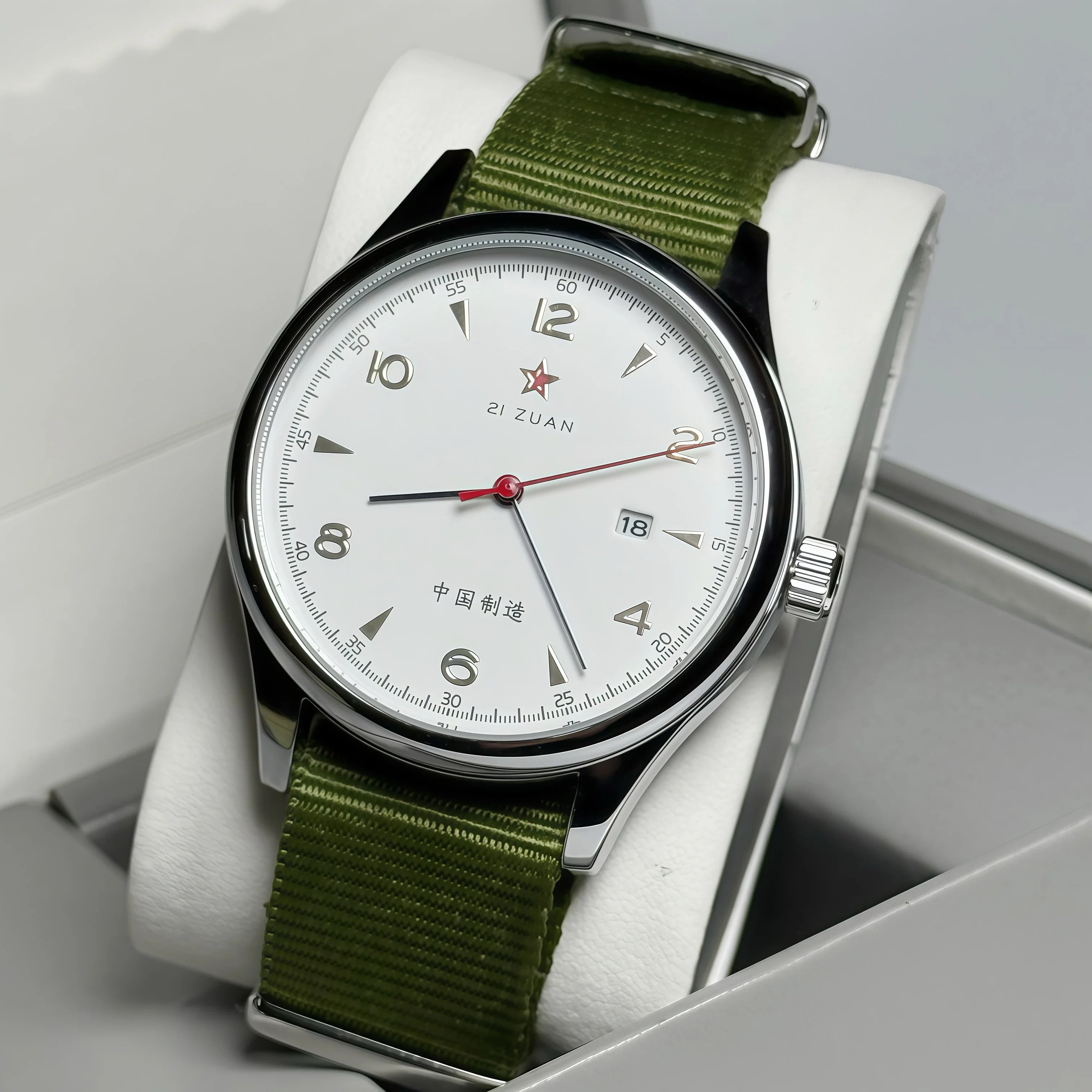 Pilot Watch 41mm Mesh Strap Stainless Steel Classic 2 - Tophatter Daily Deals