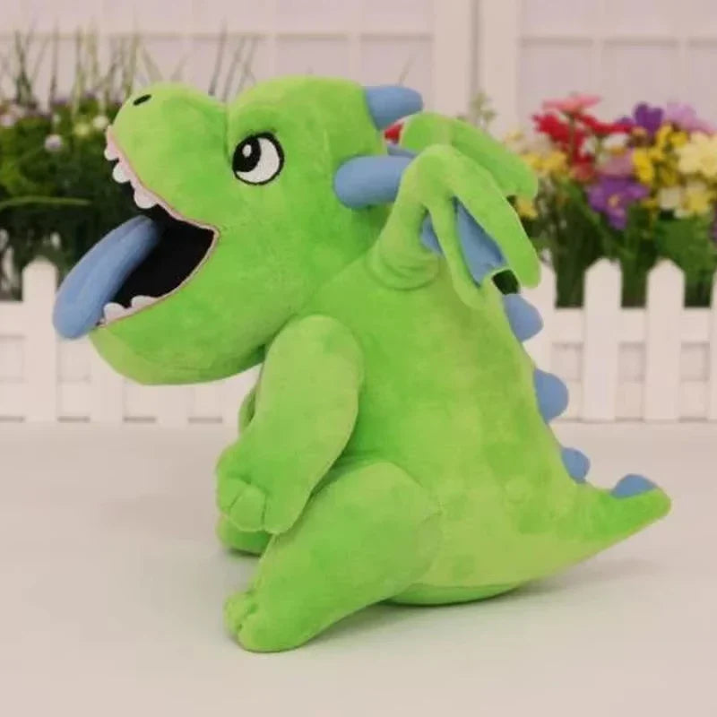 Plush Dragon Trio Stuffed Animals Set Rolling Log Toy - Tophatter Daily Deals
