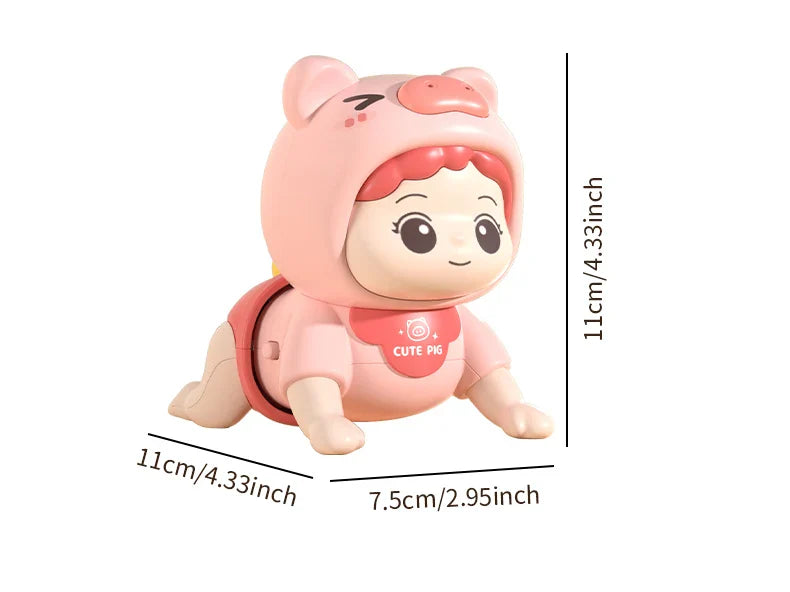 Baby Crawling Guide Toy Newborn Sensory Toys Music Aid - Tophatter Daily Deals