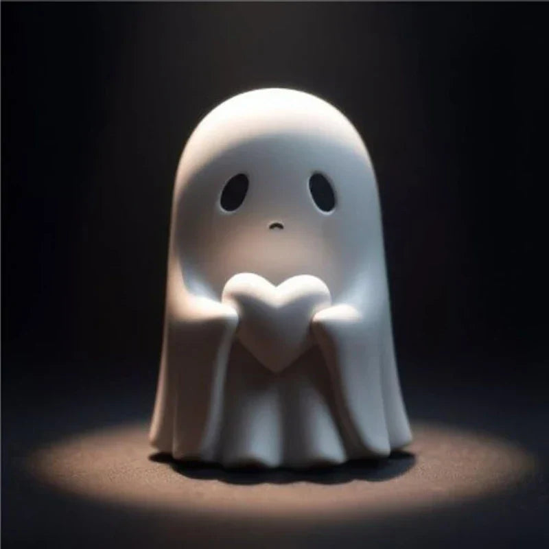 Middle Finger Ghost Statue Resin Halloween 2025 Centerpiece - Tophatter Daily Deals