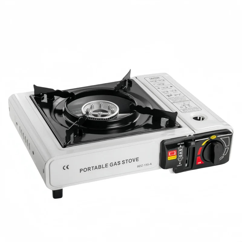 Portable Camping Cartridge Stove White Camp Cooking - Tophatter Daily Deals