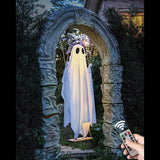 Hanging Swing Ghost Decoration Halloween 2025 Porch Lights - Tophatter Daily Deals