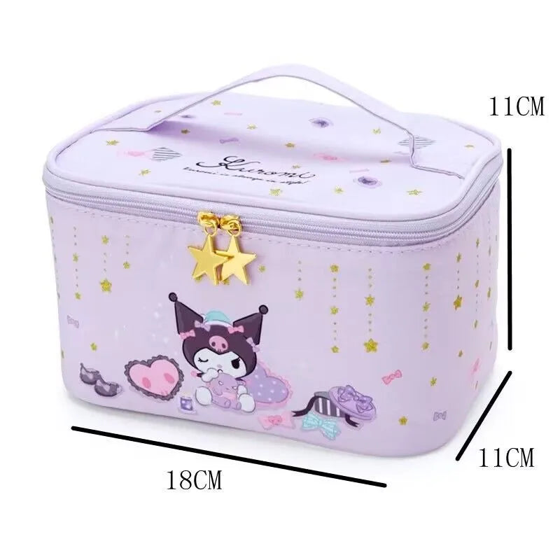 Sanrio My Melody Cinnamoroll Kuromi Cosmetic Makeup Bag Travel Anime - Tophatter Daily Deals
