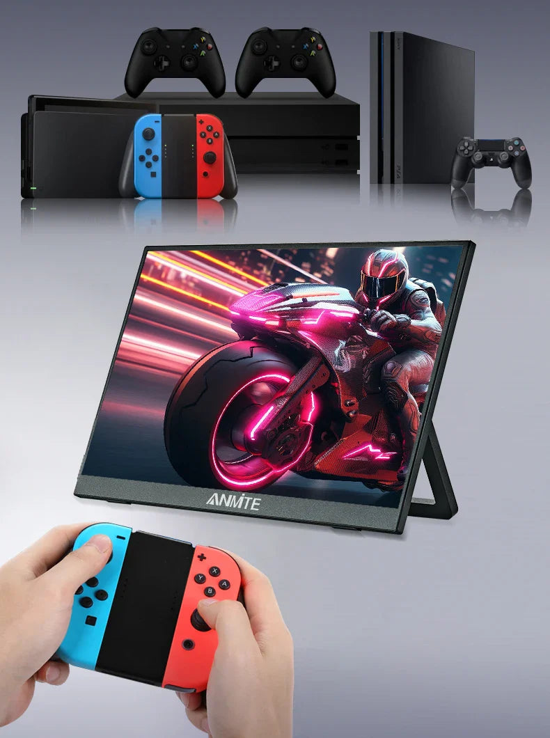 16 Inch Portable Touch Monitor 1920x1200 HDR10 Low Blue - Tophatter Daily Deals