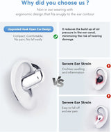 AI Translating Earbuds Wireless Translator Headphones 60H - Tophatter Daily Deals
