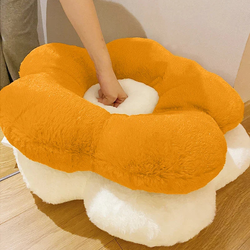 Sunflower Flower Cushion Flowers - Tophatter Daily Deals