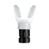 Breathing Trainer Lung Exerciser Adjustable Resistance White - Tophatter Daily Deals