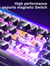 Mechanical Gaming Keyboard 68 Key RGB Compact Esports - Tophatter Daily Deals