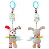 Baby Rattle Hanging Plush Toy Newborn Sensory Toys Gift - Tophatter Daily Deals
