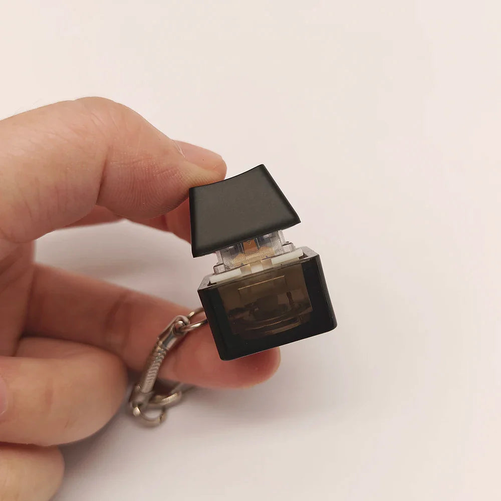 Mechanical Keyboard Keychain RGB Mini Tester Stress Toy - Tophatter Daily Deals