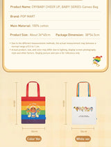 Genuine Pop Mart Crybaby Cheer Up, Baby! Series - Rainbow Canvas Bag Anime - Tophatter Daily Deals
